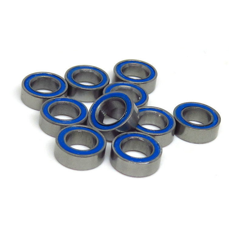 MR74-2RS Blue Sealed Mini Ball Bearing 4x7x2.5mm Double Sealed ABEC-3 Bearings MR74RS